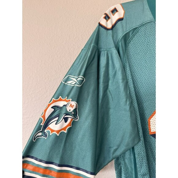 Ted Ginn Jr #19 Miami Dolphins NFL Reebok Green On Field Jersey Men's XL - Picture 3 of 9